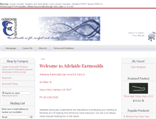Tablet Screenshot of adelaideearmoulds.com.au